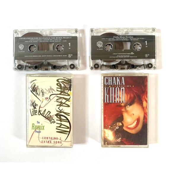 Chaka Khan Vintage Cassette Lot of 2 Tested and Works Read - Picture 2 of 16